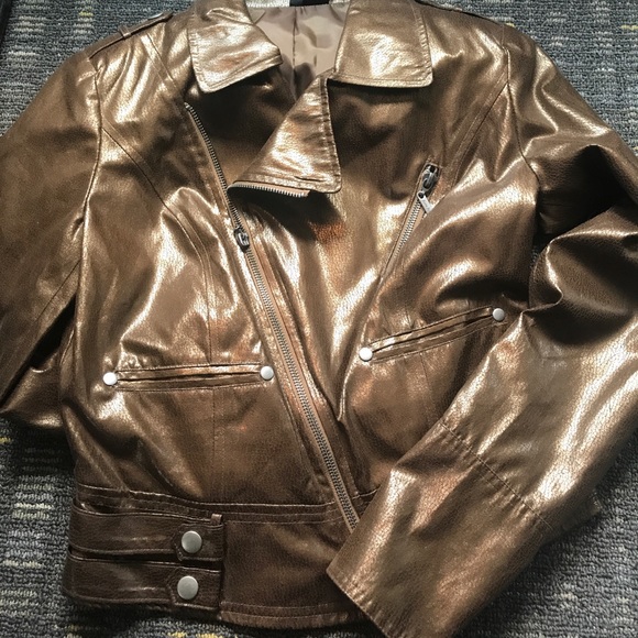 Copper bomber jacket!! NWT - Picture 4 of 6
